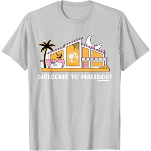 imageBarbie  Welcome to Maliboo TShirtSilver Grey