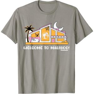 imageBarbie  Welcome to Maliboo TShirtSlate Grey