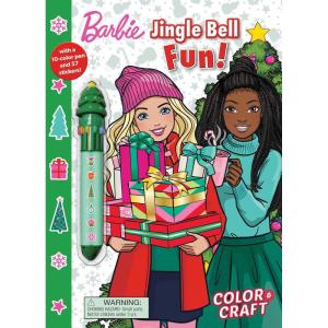 imageBarbie Jingle Bell Fun Color ampamp Activity with Multicolor Pen