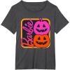 imageBarbie  Jack O Lanterns TShirtDark Heather Grey