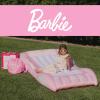 imageFUNBOY Barbie Kids Sleepover Travel Bed ampamp Air Mattress Perfect for Sleepovers Includes Carrying Storage Bag TwinPink