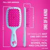 imageUNbrush Barbie Detangling Brush Duo  Shine Bright  PinkBlue