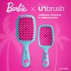 imageUNbrush Barbie Detangling Brush Duo  Shine Bright  PinkBlue