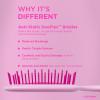 imageUNbrush Barbie Detangling Brush Duo  Shine Bright  PinkPink