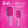 imageUNbrush Barbie Detangling Brush Duo  Shine Bright  PinkPurple