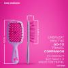 imageUNbrush Barbie Detangling Brush Duo  Shine Bright  PinkPurple