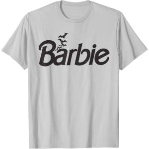 imageBarbie  BooTiful Halloween TShirtSilver Grey