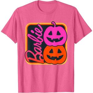 imageBarbie  Jack O Lanterns TShirtPink Heather