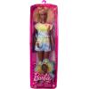 imageBarbie Fashionistas Doll Tall Blonde Afro with Side Puffs Tiedye Romper Sneakers Yellow Bracelet Toy for Kids 3 to 8 Years Old