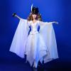imageBarbie Signature Doll Stevie Nicks Bella Donna Collectible Wearing Flowing White Dress with Hat ampamp Mic Accessories Includes Doll Stand