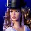 imageBarbie Signature Doll Stevie Nicks Bella Donna Collectible Wearing Flowing White Dress with Hat ampamp Mic Accessories Includes Doll Stand