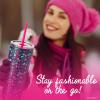 imageDragon Glassware x Barbie Vacuum Insulated Tumbler with Lid and Straw  24 oz Tumbler Cup with 2 Straws  Stainless Steel Tumbler with Straw for Water Iced Tea  Travel Coffee Tumbler  Love Out LoudBarbie  Christmas