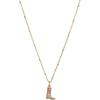 imageAlex and Ani Barbie Western JewelryAlex and Ani Barbie Cowboy Boot Pendant Necklace