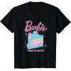 imageBarbie Birthday Sprinkles ampamp Cake TShirtBlack