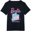 imageBarbie Birthday Sprinkles ampamp Cake TShirtBlack