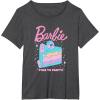 imageBarbie Birthday Sprinkles ampamp Cake TShirtDark Heather Grey