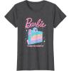 imageBarbie Birthday Sprinkles ampamp Cake TShirtDark Heather Grey