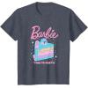 imageBarbie Birthday Sprinkles ampamp Cake TShirtHeather Blue