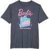 imageBarbie Birthday Sprinkles ampamp Cake TShirtHeather Blue