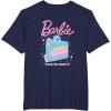 imageBarbie Birthday Sprinkles ampamp Cake TShirtNavy Blue