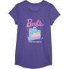 imageBarbie Birthday Sprinkles ampamp Cake TShirtPurple Heather