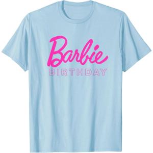 imageBarbie Birthday TShirtBaby Blue