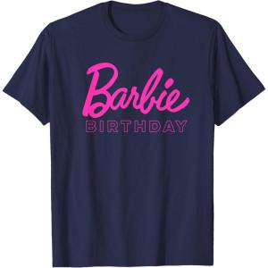 imageBarbie Birthday TShirtNavy Blue