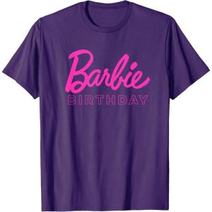 imageBarbie Birthday TShirtPurple