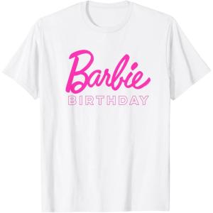 imageBarbie Birthday TShirtWhite