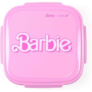 imageYoobi Barbie X Pink Bento Box ampamp Ice Pack  3 Compartment Lunch Box Dishwasher ampamp Microwave Safe Food ampamp Snack Container for Kids ampamp Tweens  BPA ampamp PVC Free LeakproofBarbie