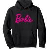 imageBarbie  Barbie Classic Logo Pullover HoodieBlack