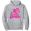 imageBarbie  Heart Logo Pullover HoodieHeather Grey