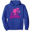 imageBarbie  Heart Logo Pullover HoodieRoyal Blue