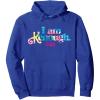 imageBarbie The Movie  Im Kenough Tie Dye Logo Pullover HoodieRoyal Blue