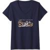 imageWomens Barbie  Limited Edition VNeck TShirtNavy Blue