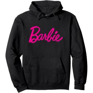 imageBarbie  Barbie Classic Logo Pullover HoodieBlack