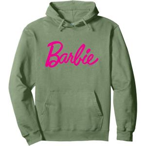 imageBarbie  Barbie Classic Logo Pullover HoodieSage Green