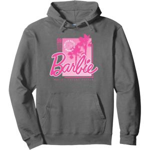 imageBarbie  Barbie Pink Core Pullover HoodieAsphalt Grey