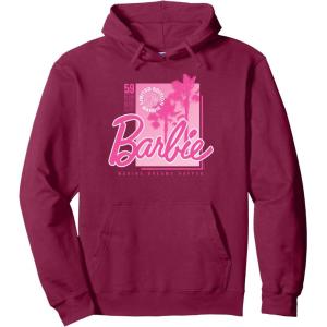 imageBarbie  Barbie Pink Core Pullover HoodieBurgundy