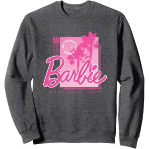 imageBarbie  Barbie Pink Core SweatshirtDark Heather Grey