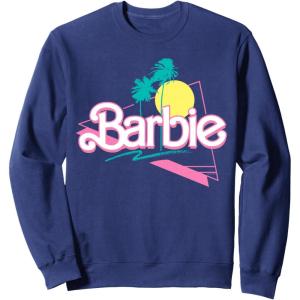 imageBarbie 90s Retro Logo SweatshirtNavy Blue