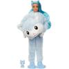 imageBarbie Cutie Reveal Doll Snowflake Sparkle Series Owl Plush Costume 10 Surprises Including Mini Pet ampamp Color ChangeHusky