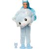 imageBarbie Cutie Reveal Doll Snowflake Sparkle Series Owl Plush Costume 10 Surprises Including Mini Pet ampamp Color ChangeHusky
