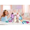 imageBarbie Cutie Reveal Doll Snowflake Sparkle Series Owl Plush Costume 10 Surprises Including Mini Pet ampamp Color ChangePolar Bear