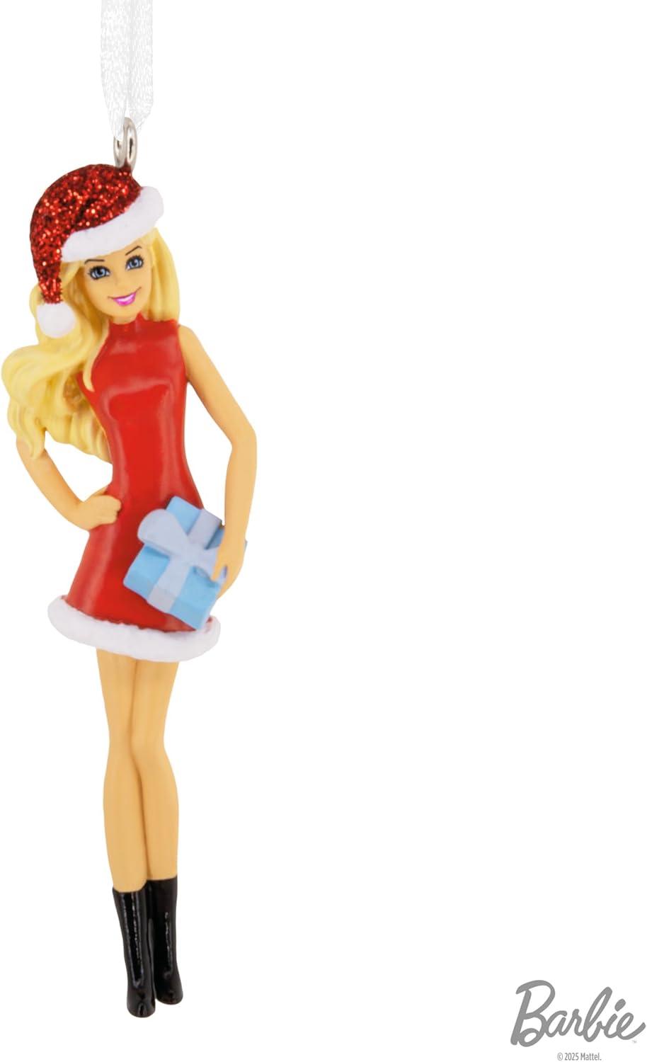imageHallmark Barbie Santa Christmas Ornament Gifts for Barbie Fans