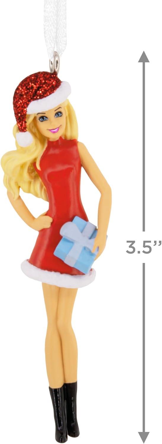 imageHallmark Barbie Santa Christmas Ornament Gifts for Barbie Fans