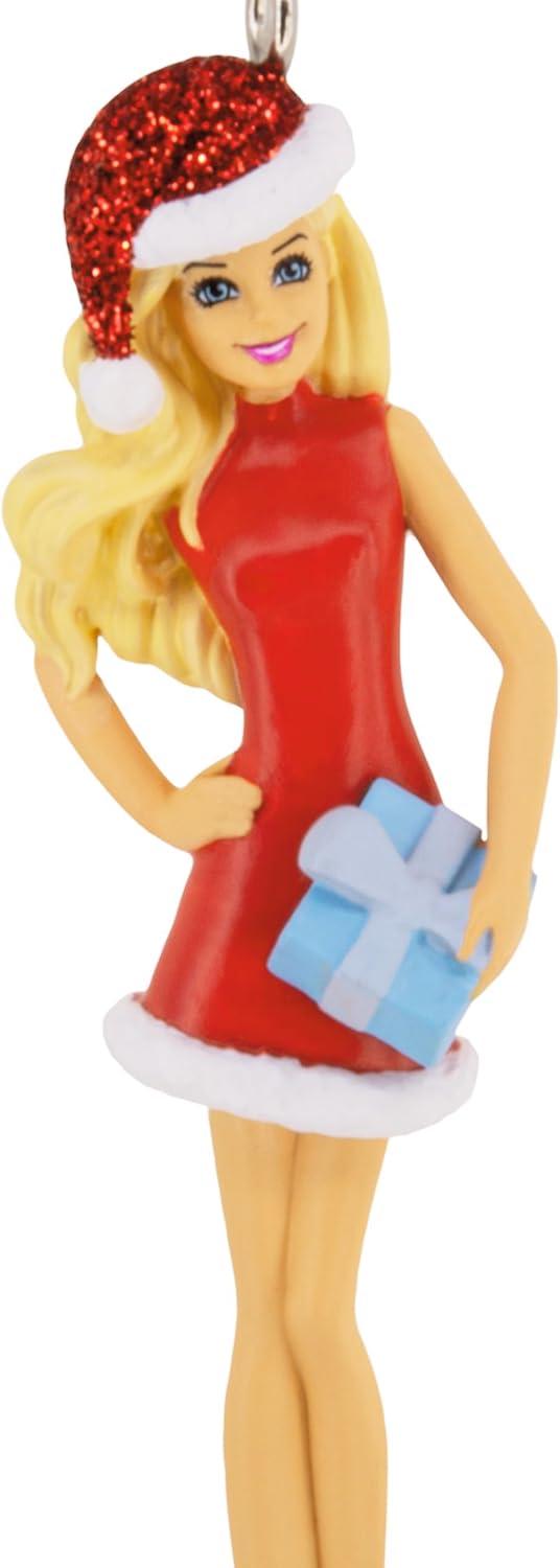 imageHallmark Barbie Santa Christmas Ornament Gifts for Barbie Fans