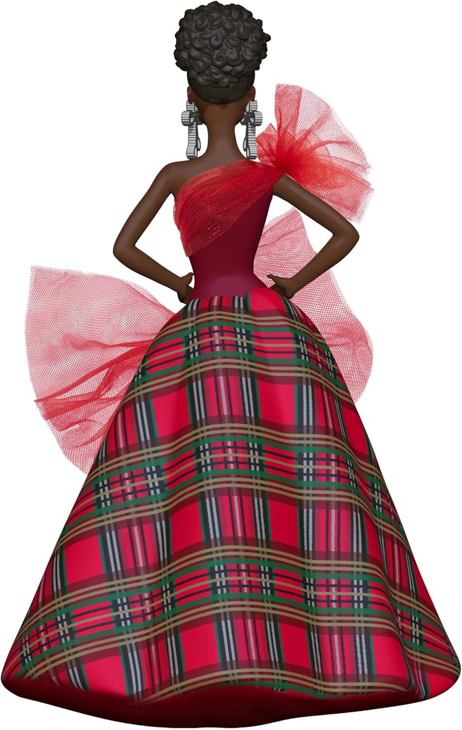 imageHallmark Keepsake Christmas Ornament 2025 2025 Holiday Barbie Gifts for Barbie Fans2024 Black Holiday Barbie