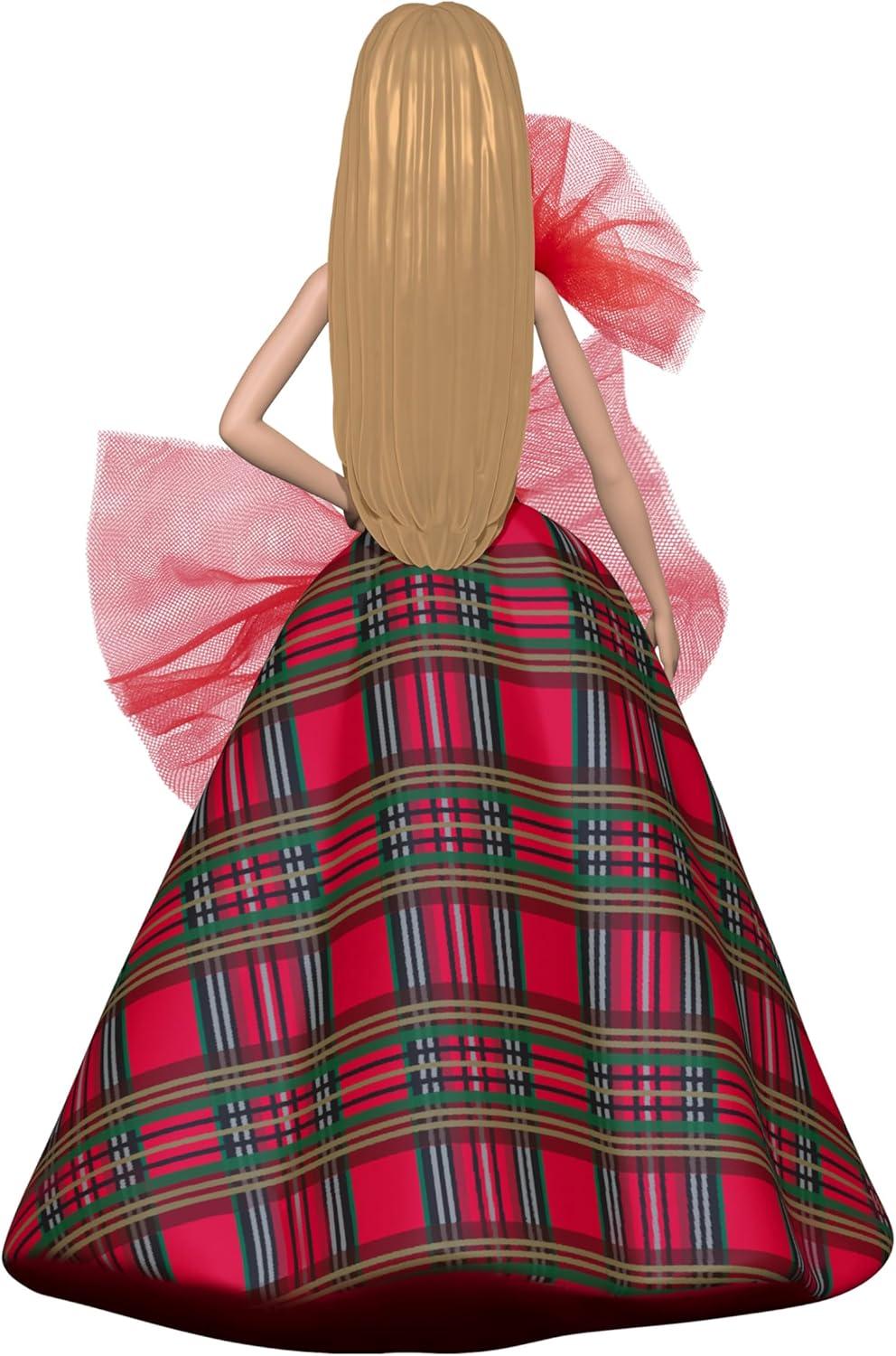 imageHallmark Keepsake Christmas Ornament 2025 2025 Holiday Barbie Gifts for Barbie Fans2024 White Holiday Barbie