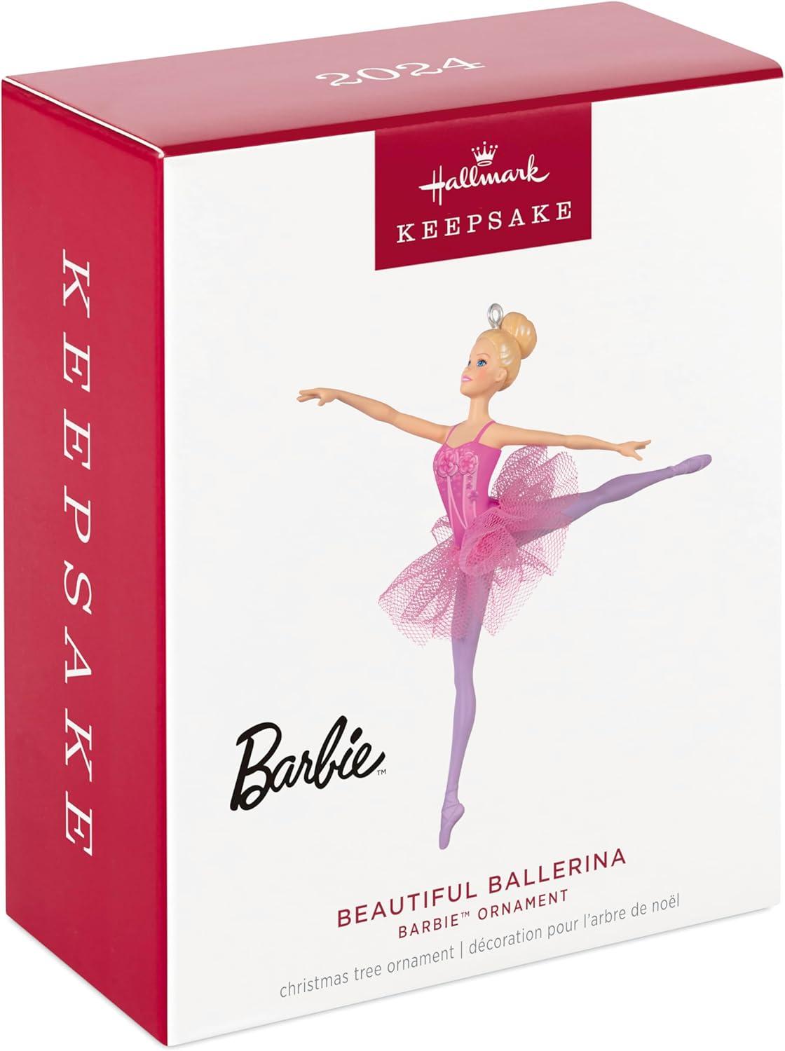 imageHallmark Keepsake Christmas Ornament 2025 Barbie Beautiful Ballerina Gifts for Barbie Fans2024 Beautiful Ballerina